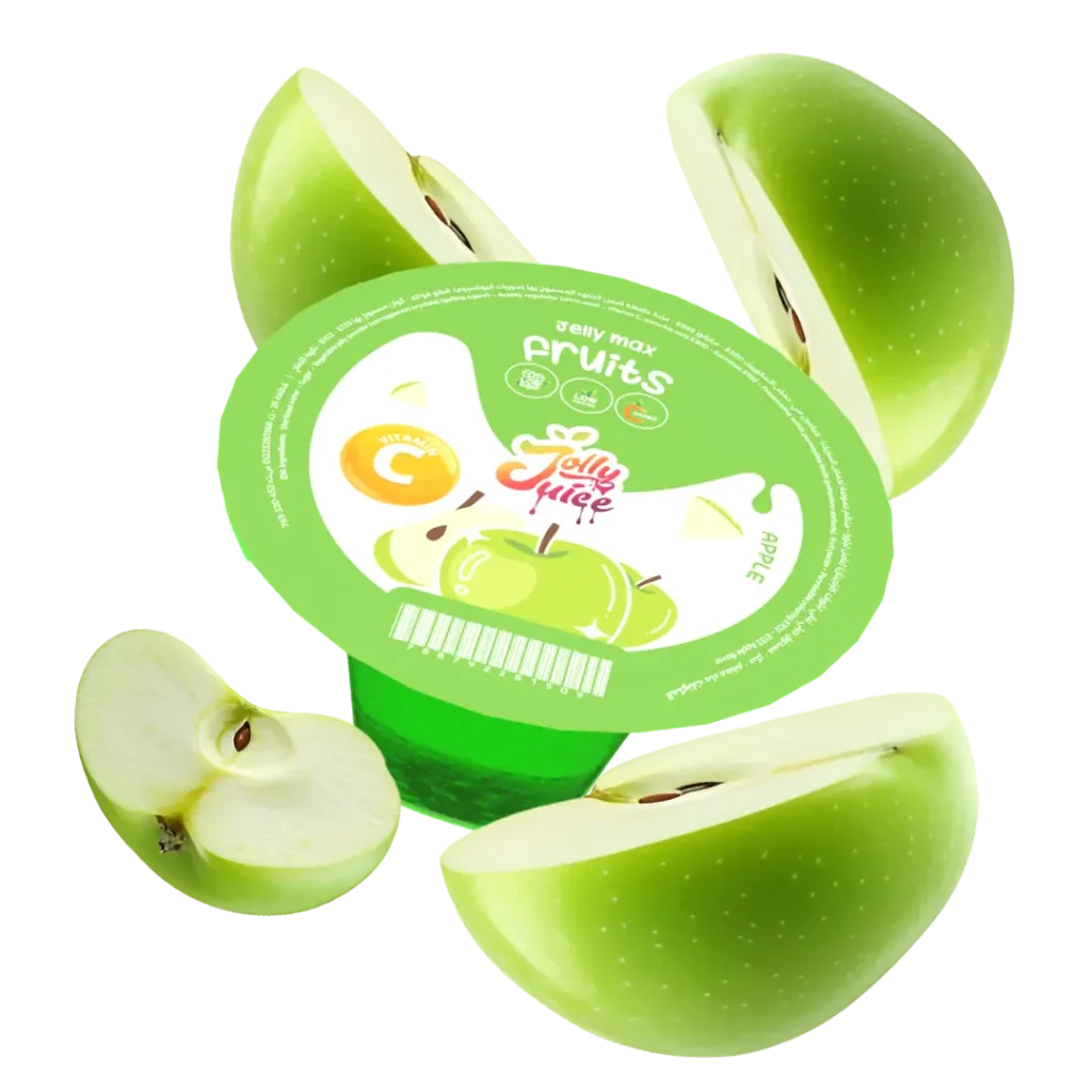 jelly max fruits cup apple mockup 01