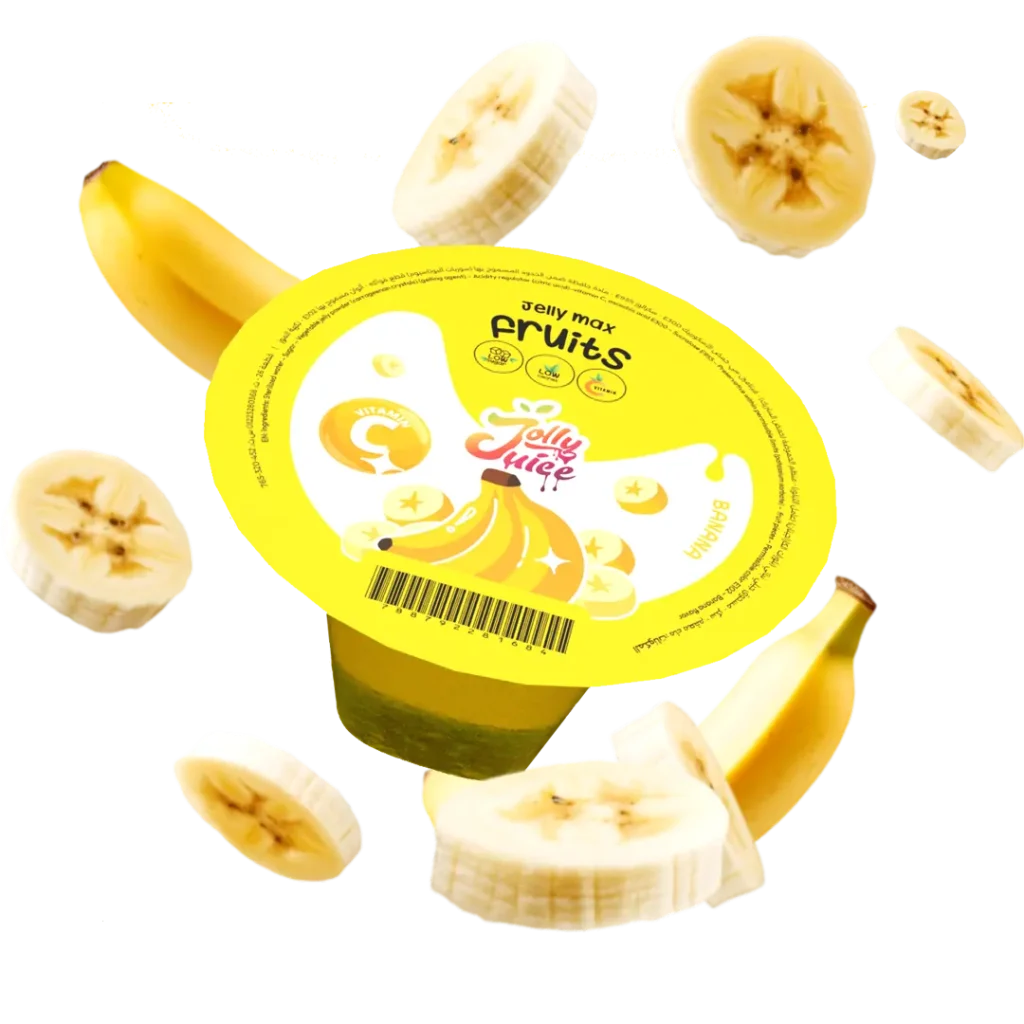 jelly max fruits cup banana mockup 01