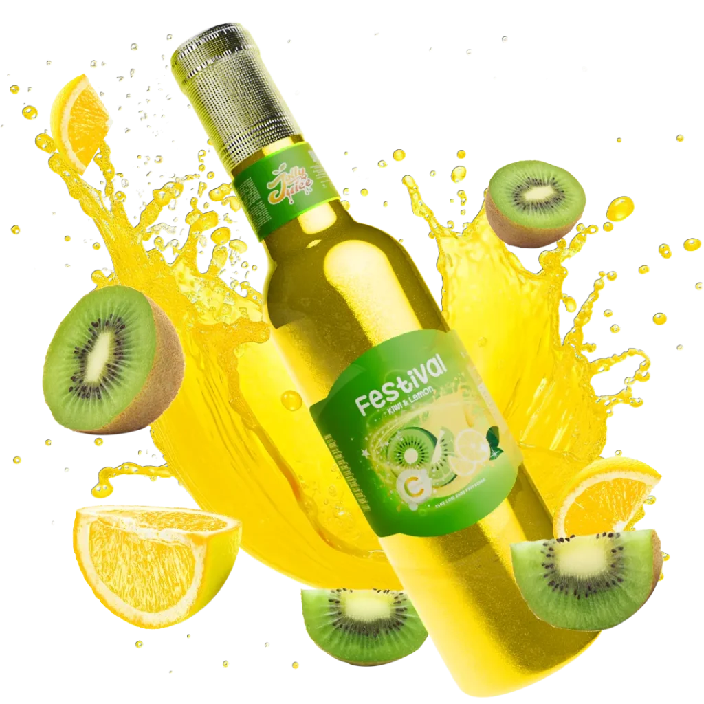festival lemon and kiwi mockup result