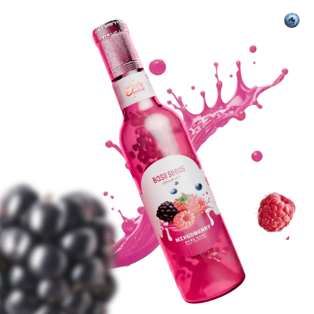 juice basil seeds mock up mixberry 01 result